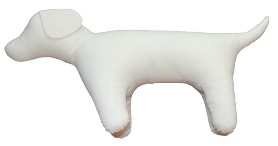 Dog display mannequin