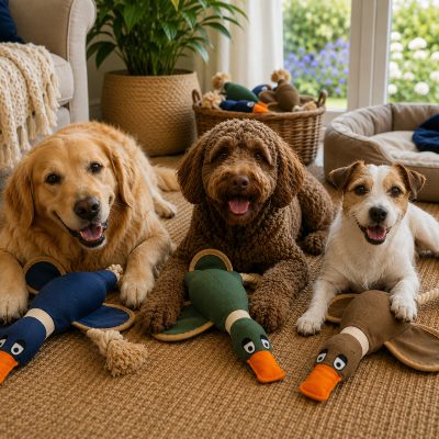 Large Throwing Duck Dog Toy