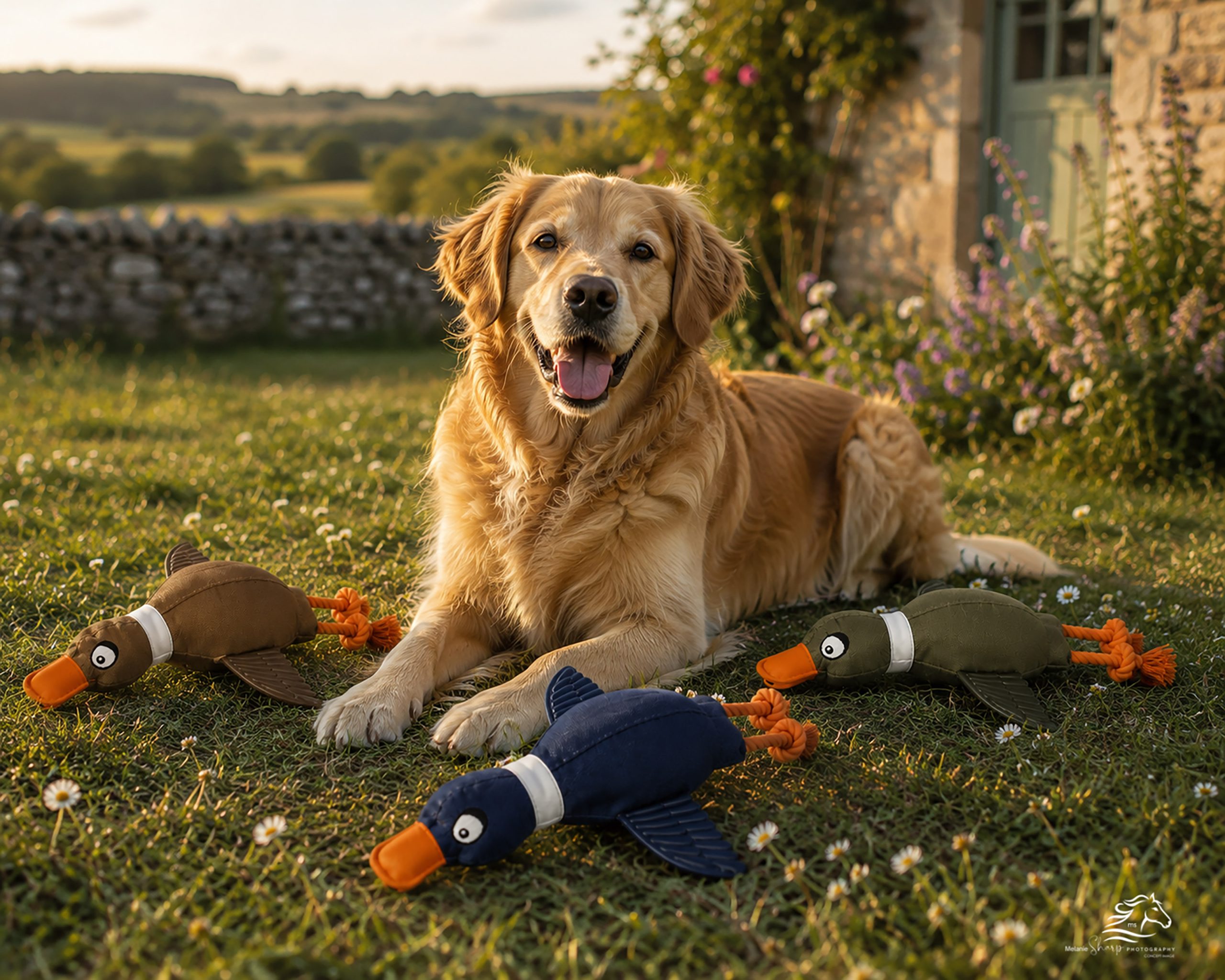 Throwing Duck with Rubber Wings Dog Toy - Image 4
