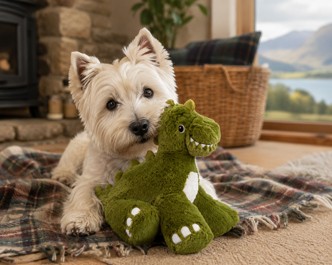 Big Foot Dino Large Dog Toy - Image 3