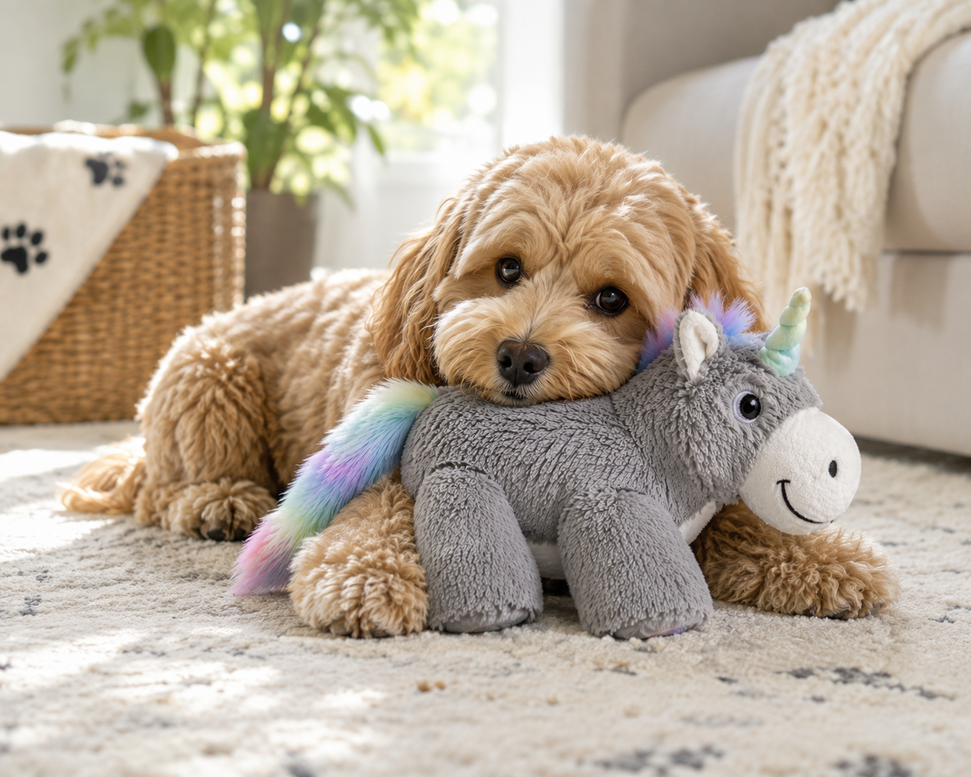 Big Foot Unicorn Large Dog Toy - Image 6