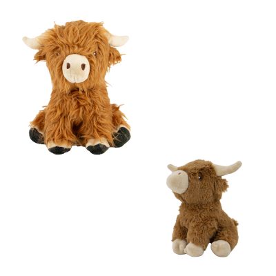 Hamish the Highland Cow Dog Toy