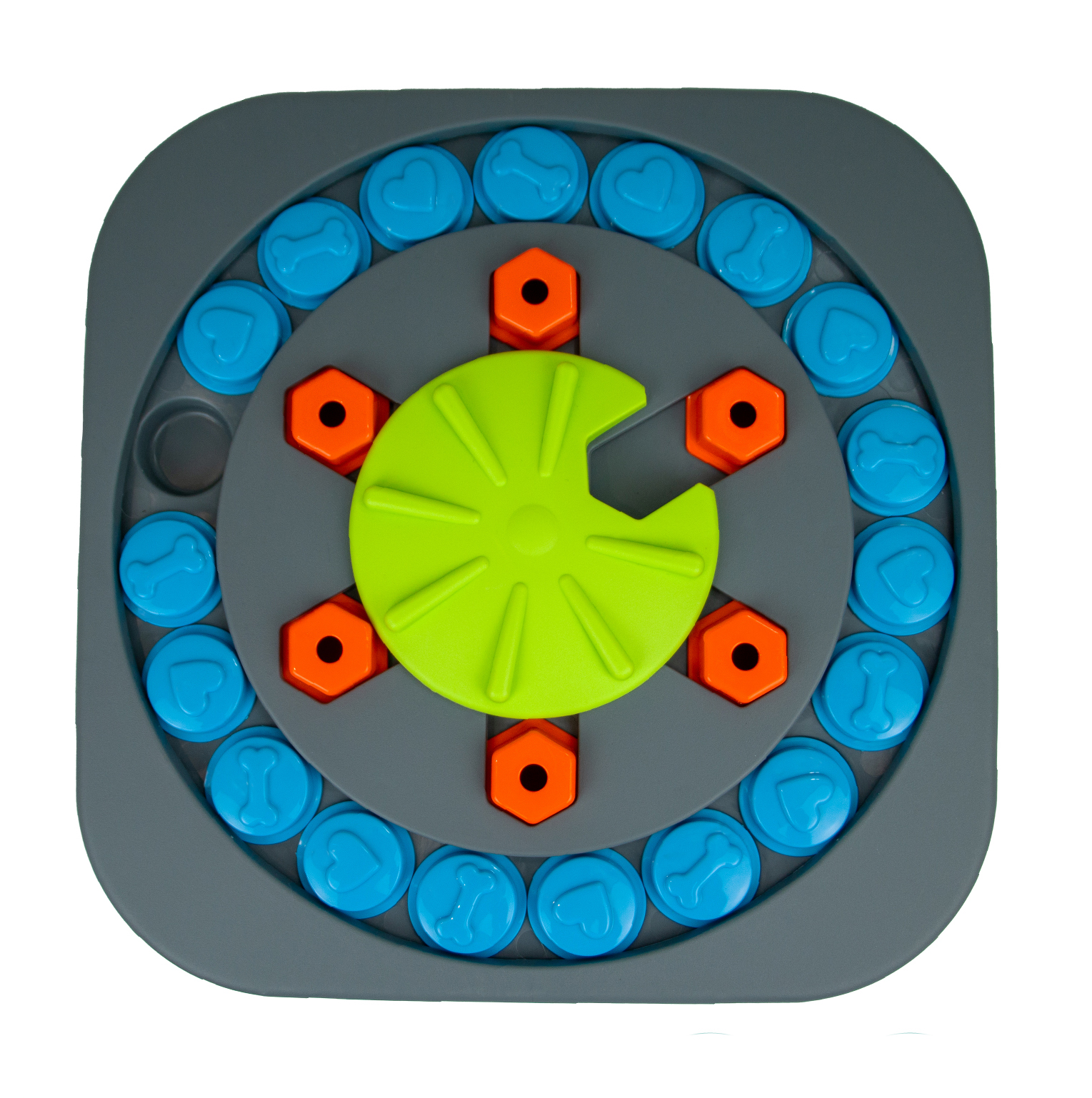 Puzzle Wheel Interactive Dog Treat Puzzle