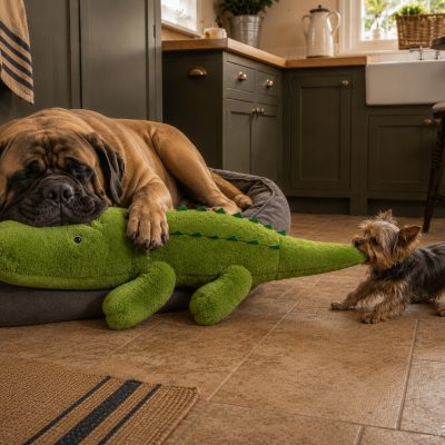 Giant Crocodile Dog Toy