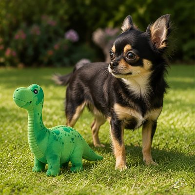 Little Dino Dog Toy