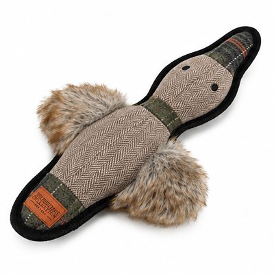 Tweed Duck Dog Toy