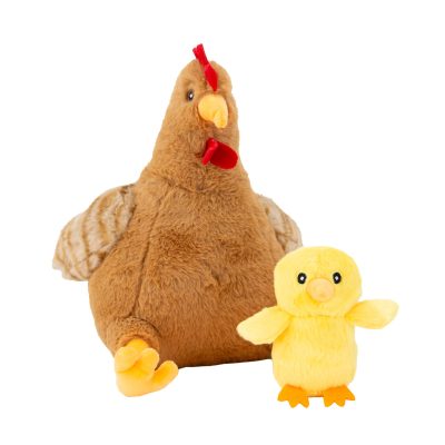 Hen and Chick 2-1 Dog Toy