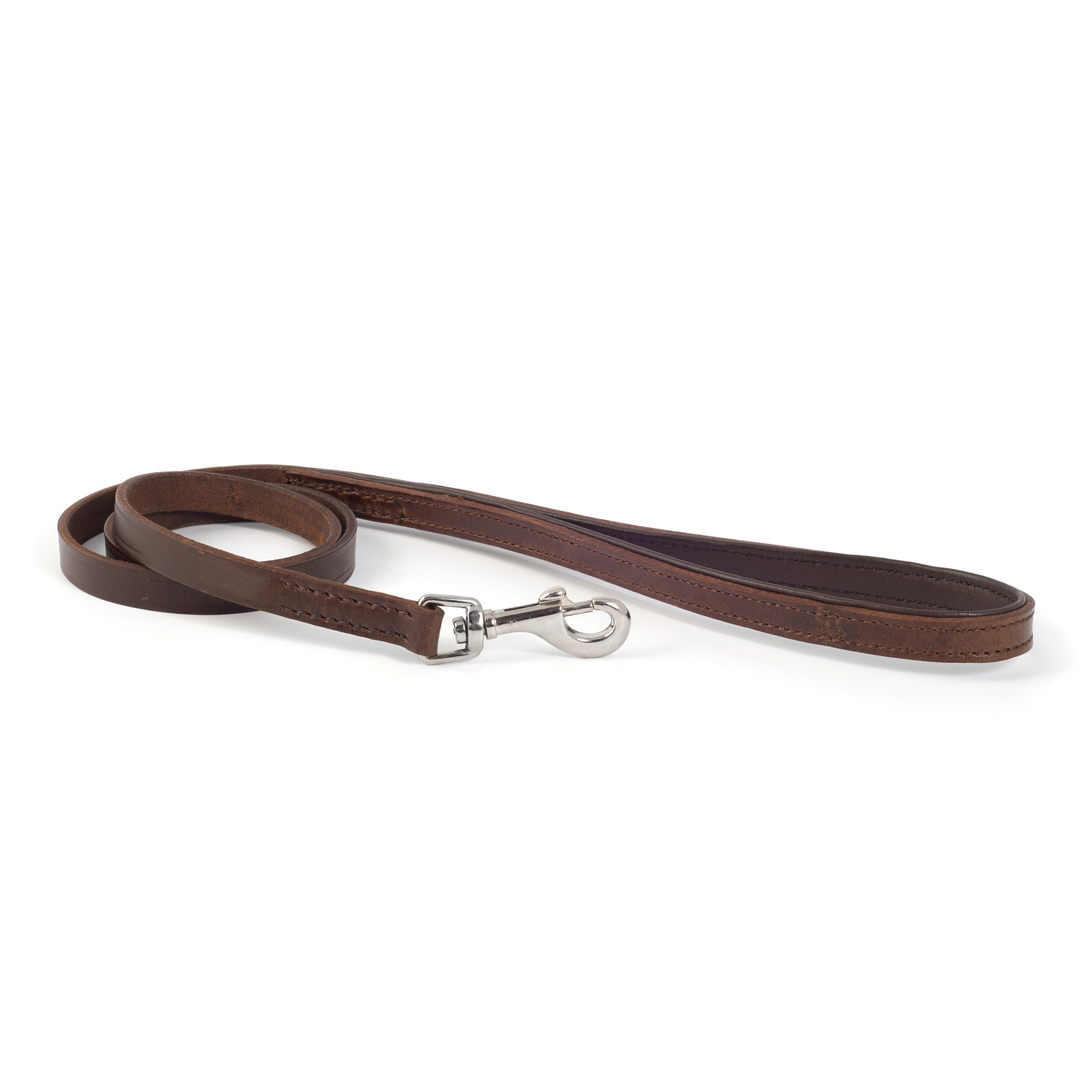 Padded British Leather Dog Leads
