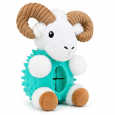 Treat Belly Ram Dog Toy