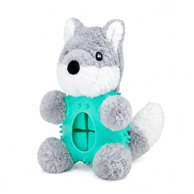 Treat Belly Wolf Dog Toy