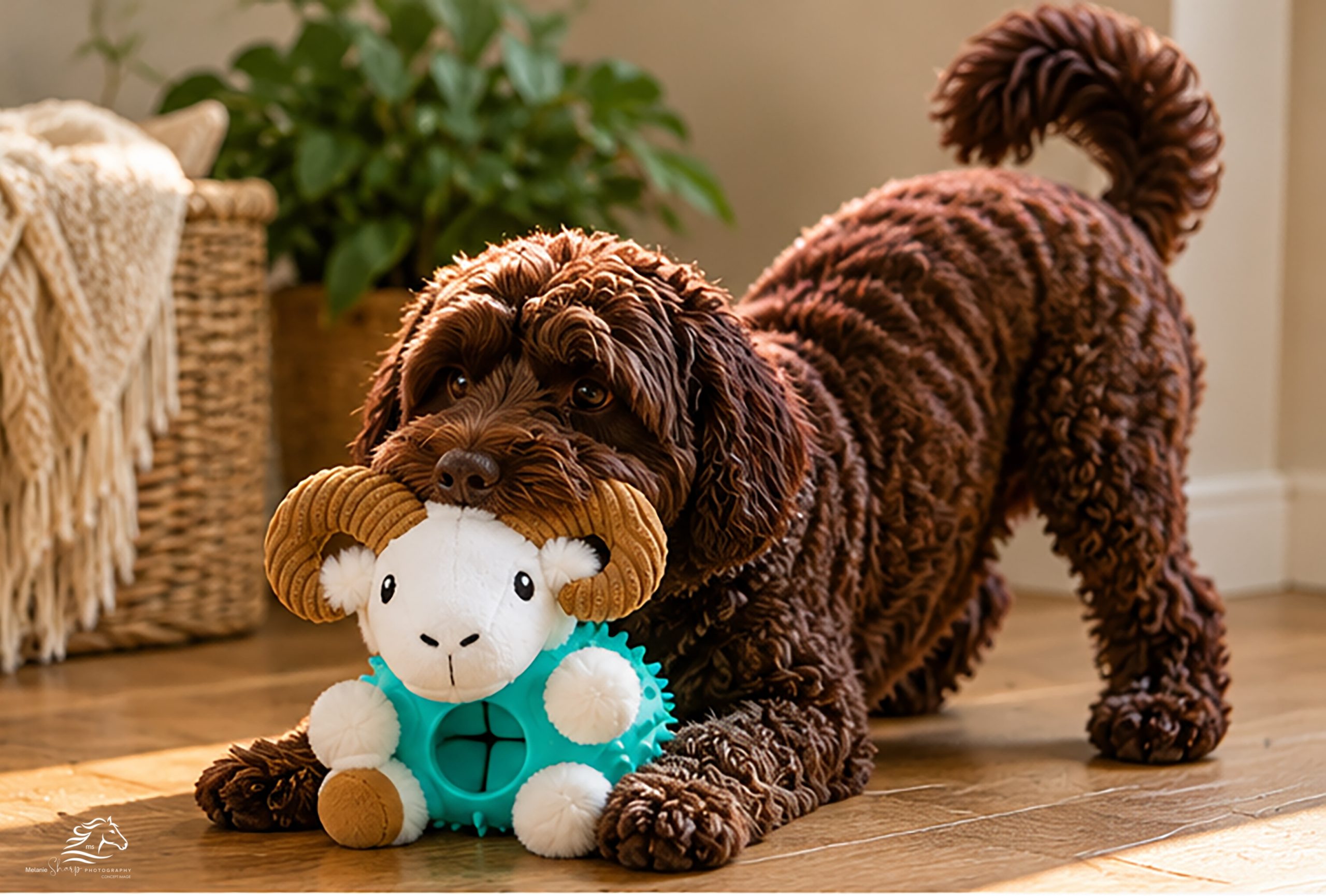 Treat Belly Ram Dog Toy - Image 4