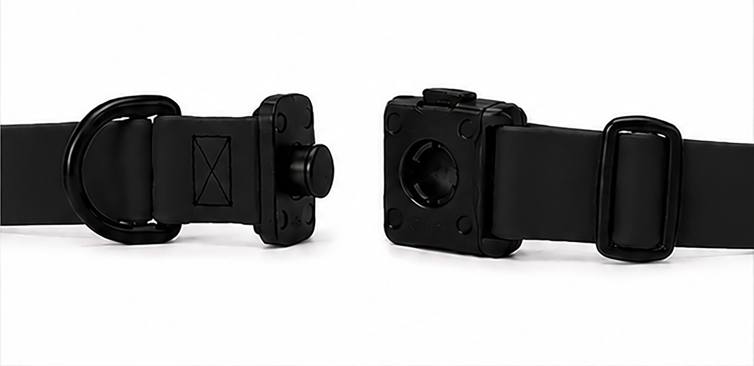 Black Biothane Dog Collars - Image 3