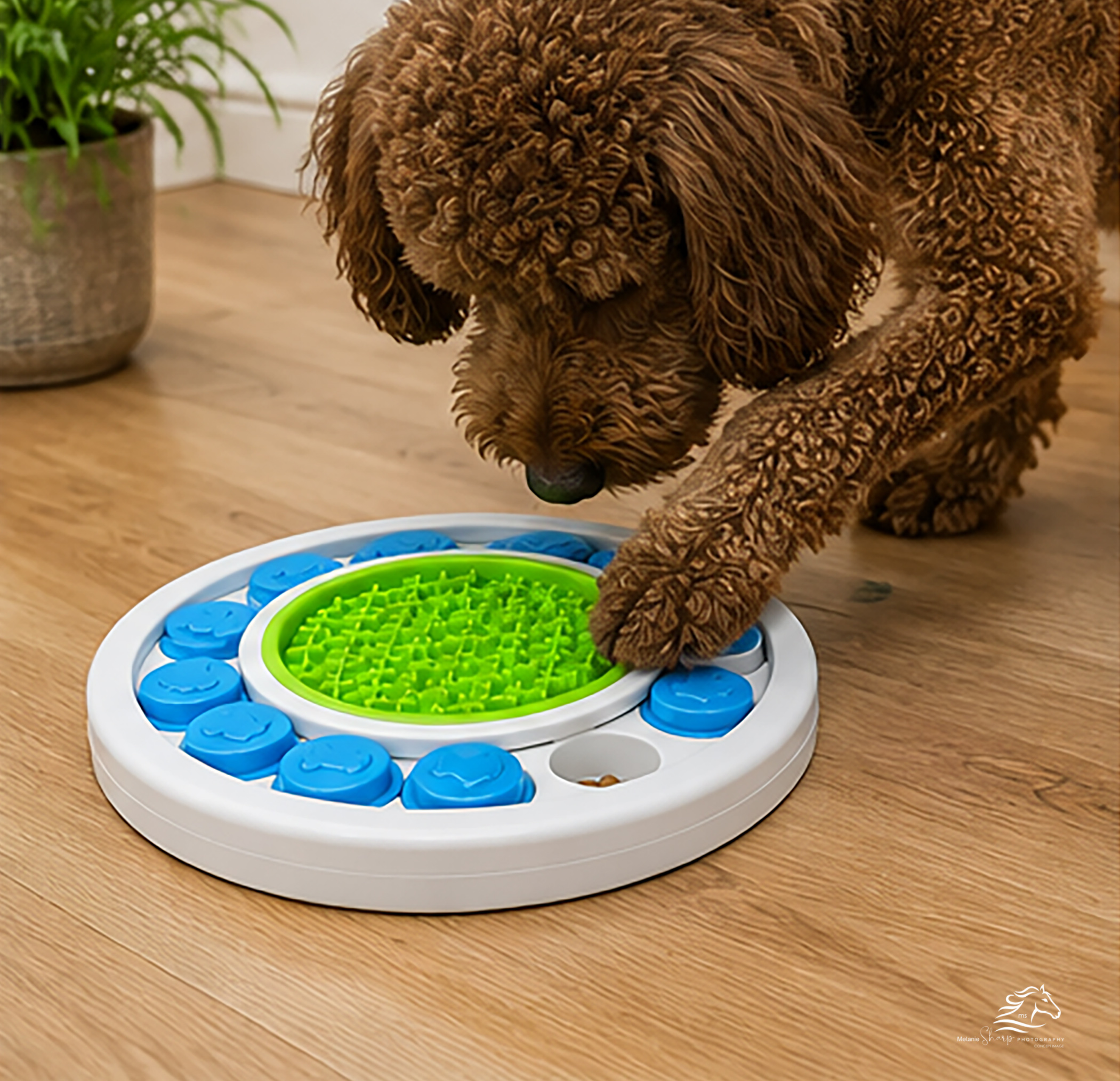 Puzzle Ring Interactive Dog Treat Puzzle - Image 10