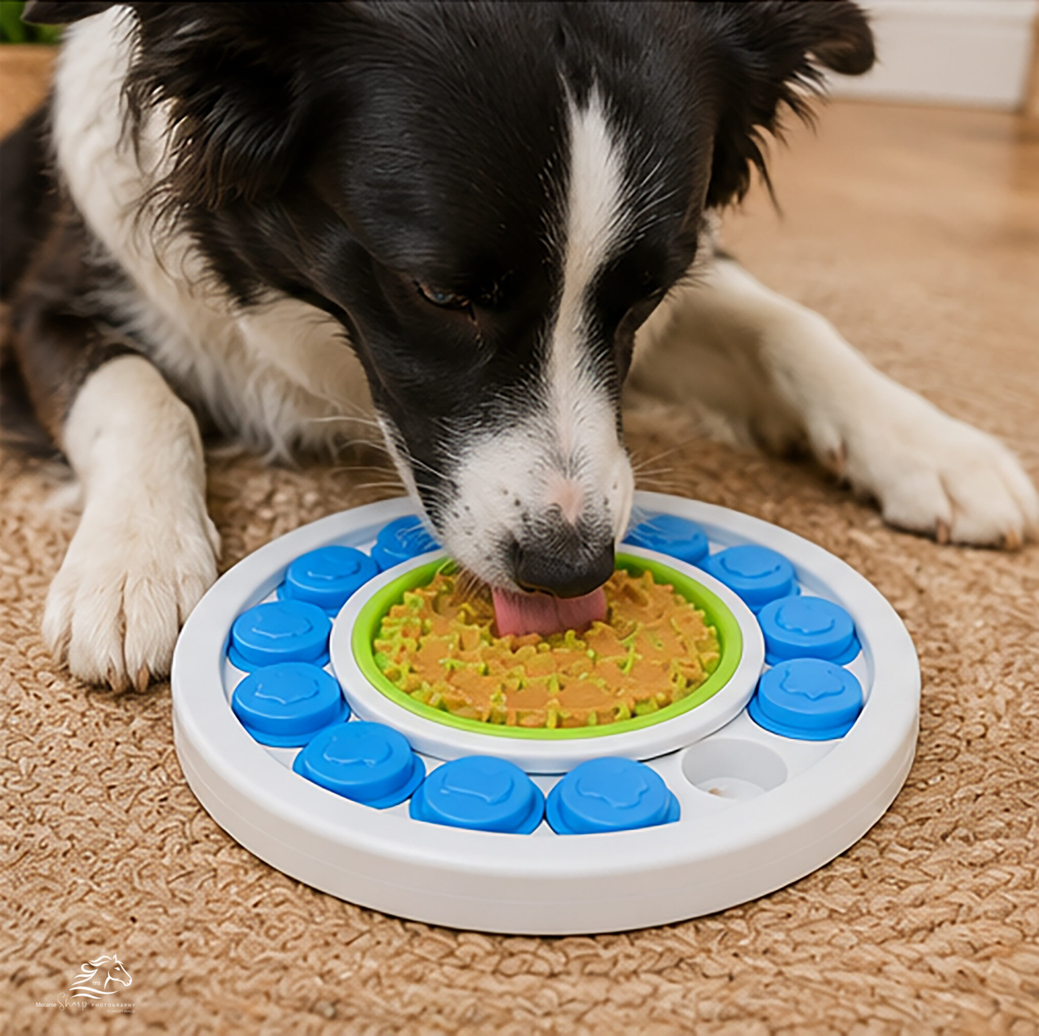 Puzzle Ring Interactive Dog Treat Puzzle - Image 6