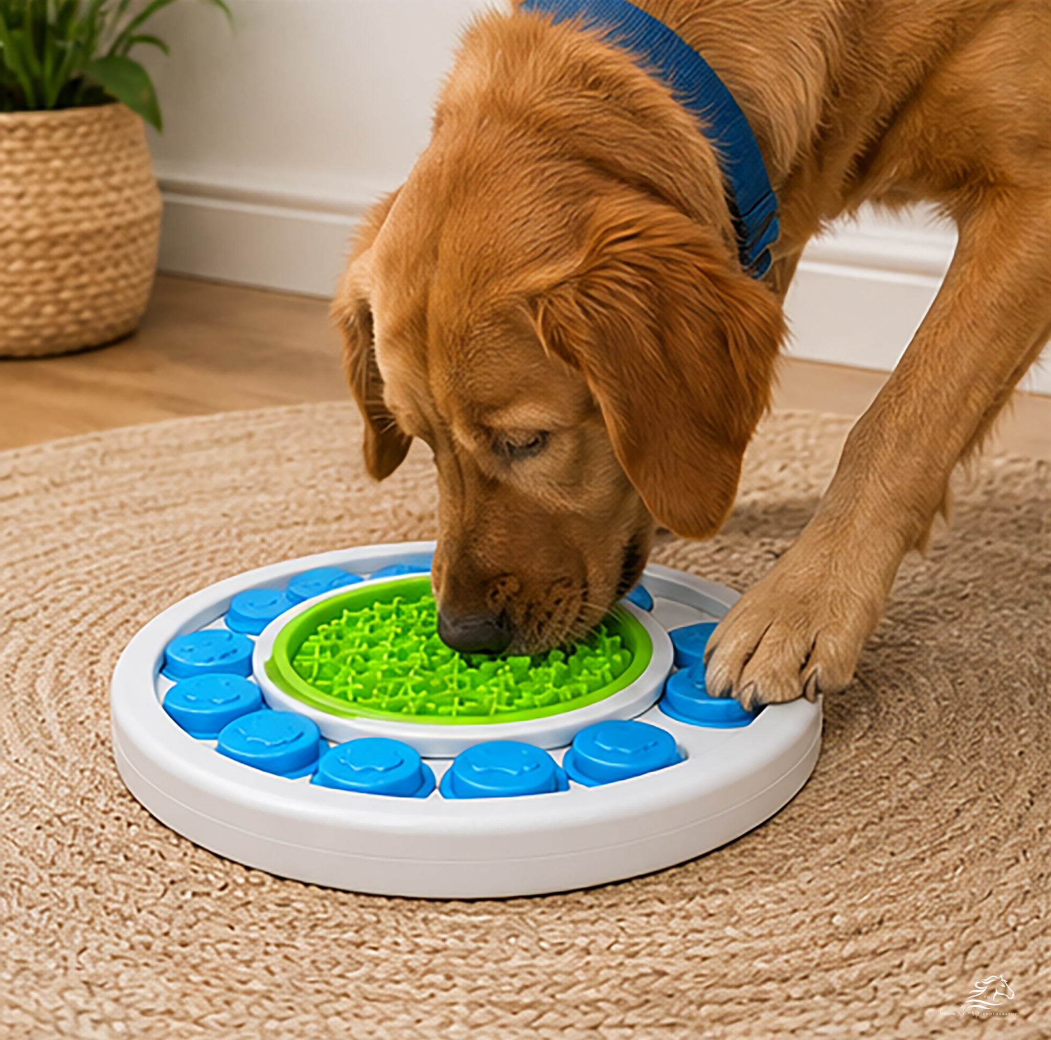 Puzzle Ring Interactive Dog Treat Puzzle - Image 4