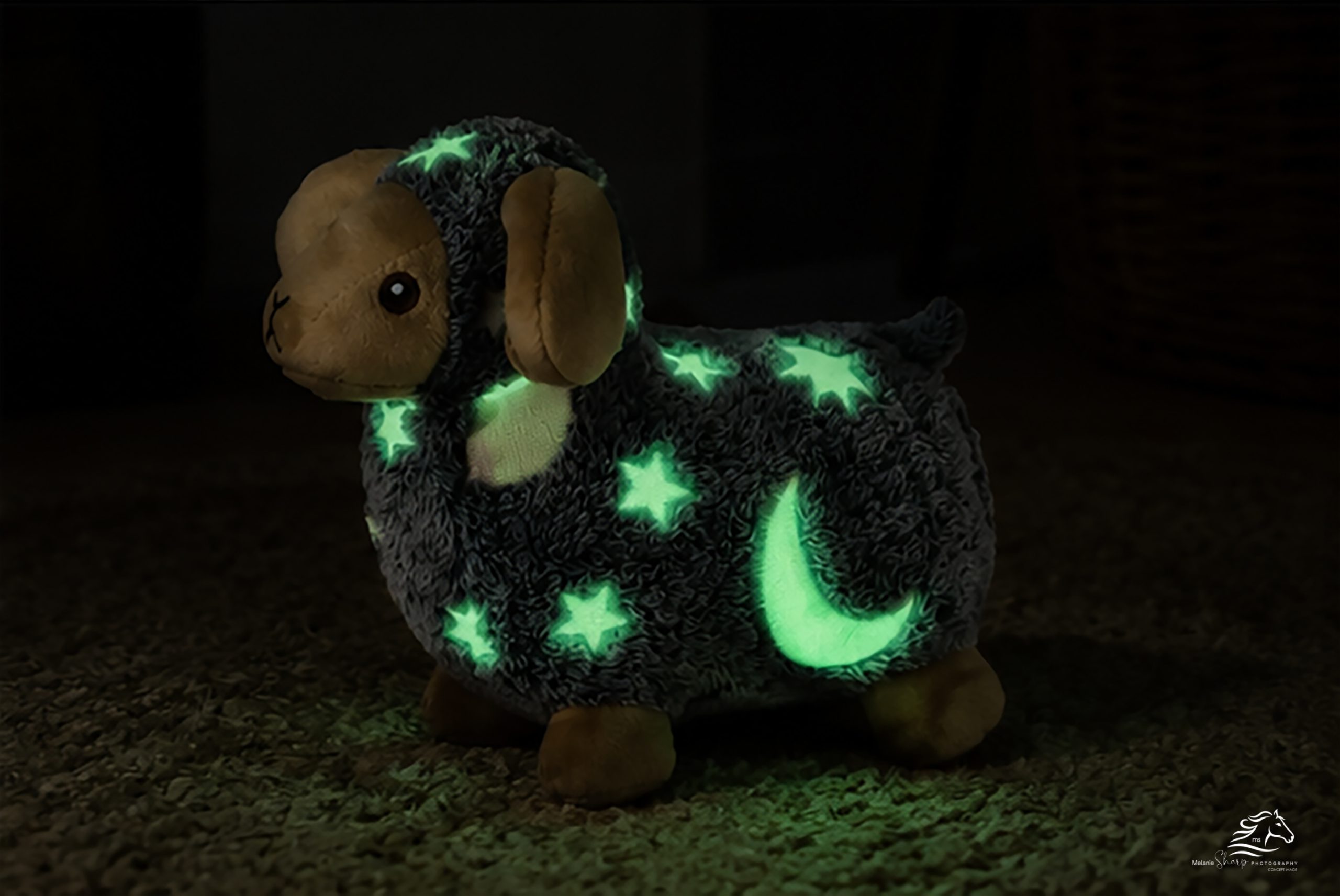 Glow in the Dark Ram Dog Toy - Image 2