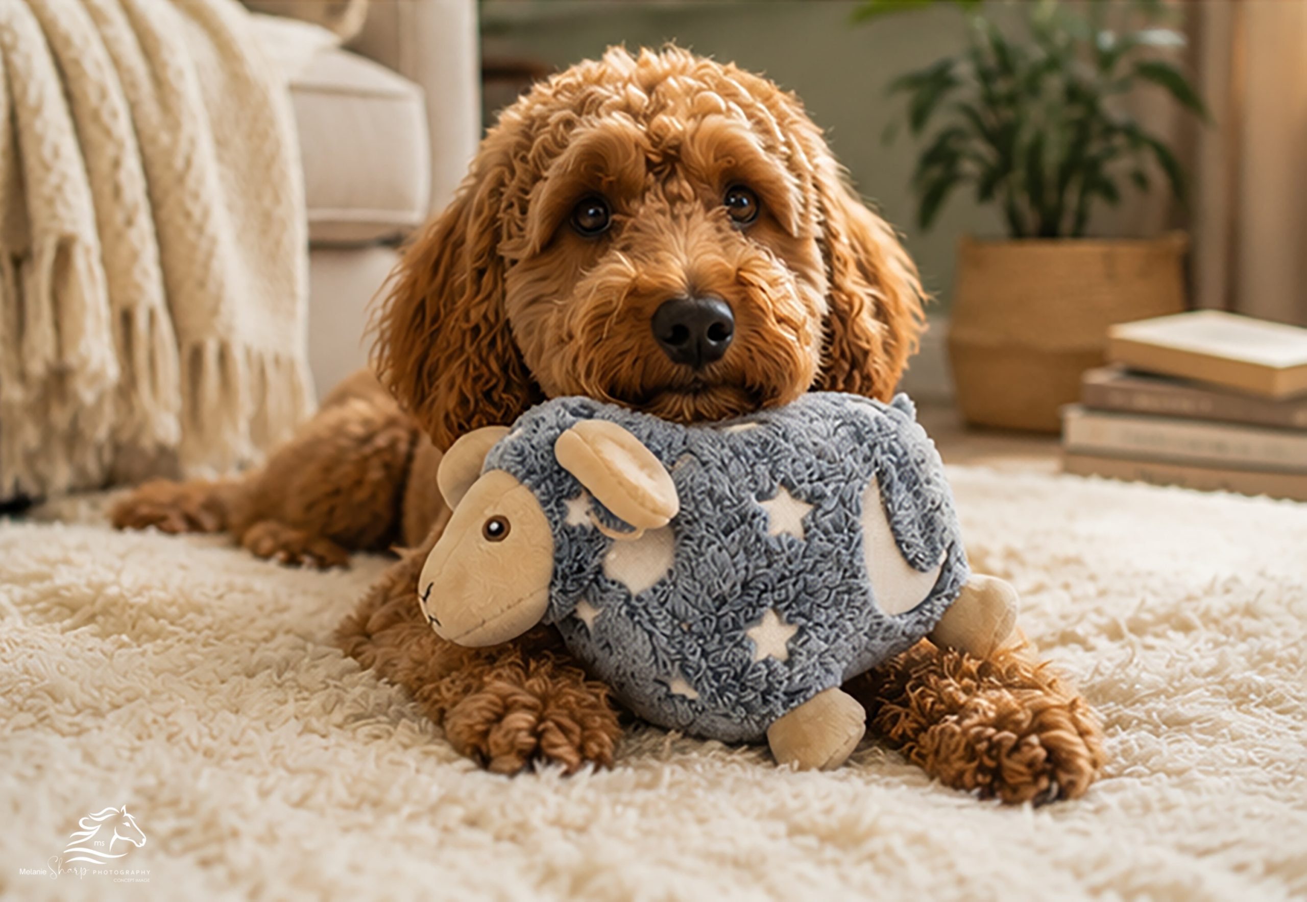 Glow in the Dark Ram Dog Toy - Image 10
