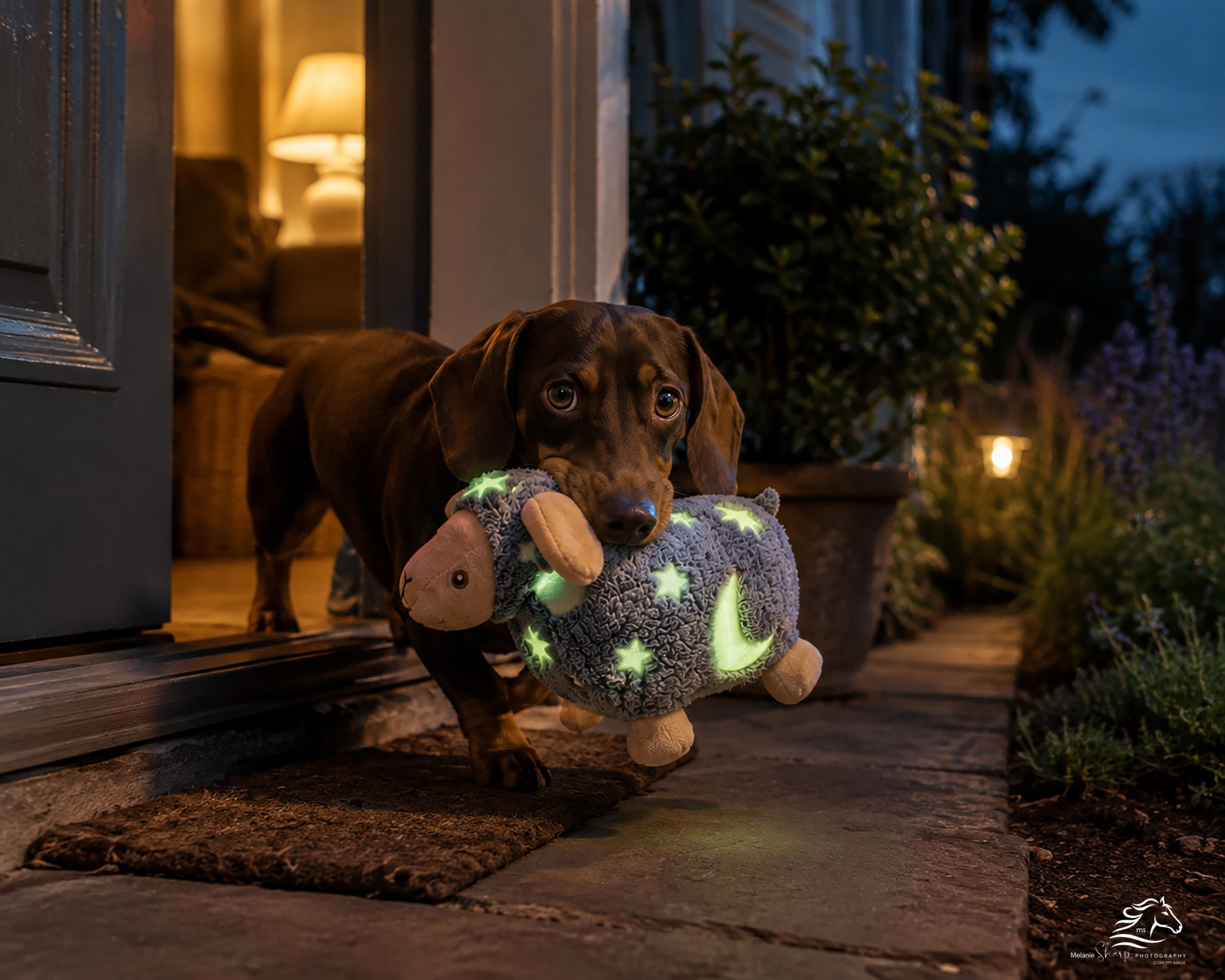 Glow in the Dark Ram Dog Toy - Image 12