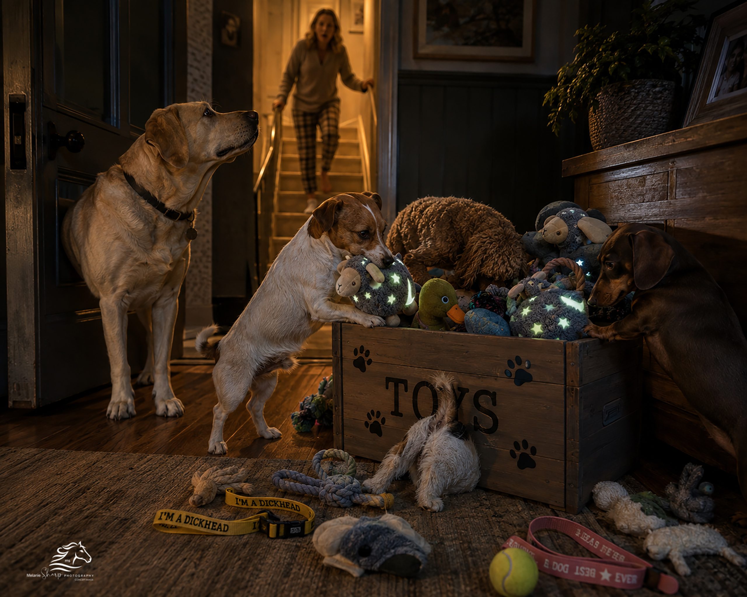 Glow in the Dark Ram Dog Toy - Image 9